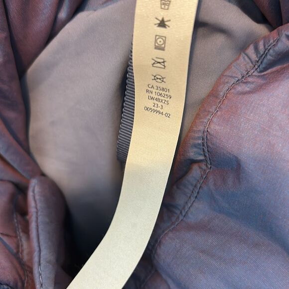 Lululemon women’s 10 wunder puff 600 down fill jacket heathered wild indigo - Picture 12 of 14